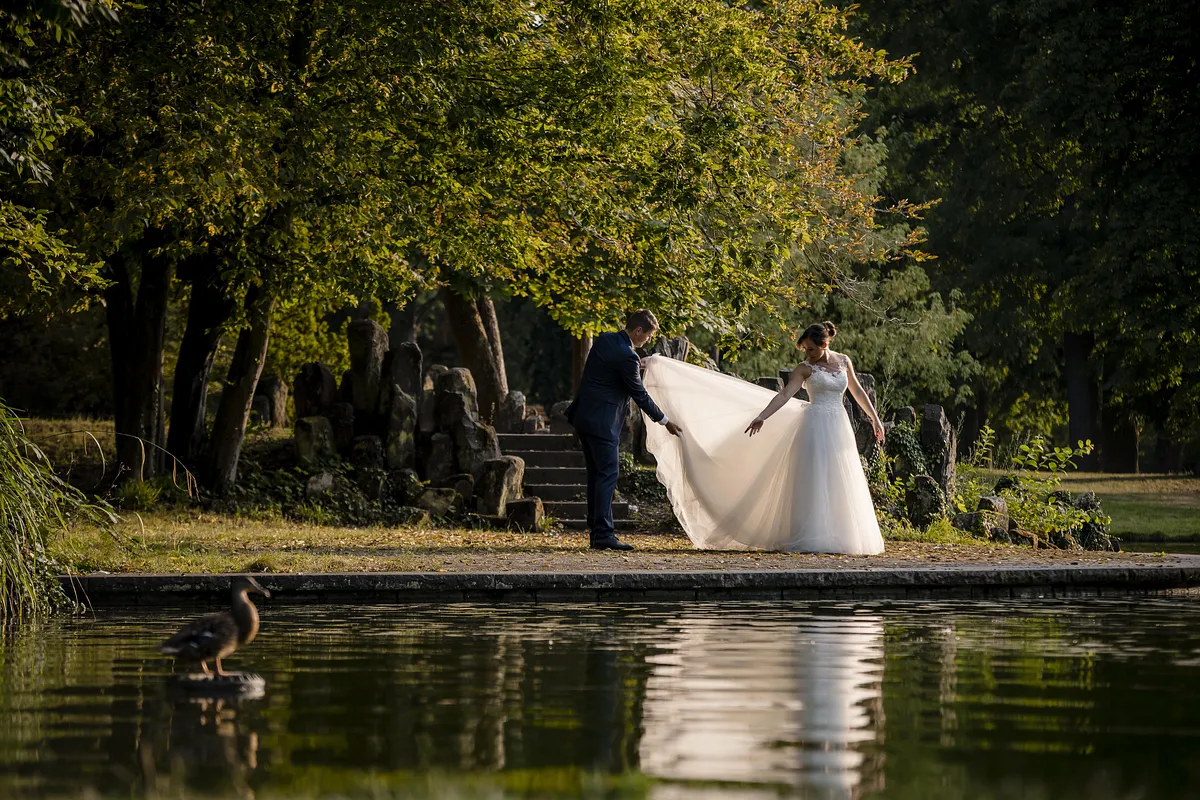 Afterwedding Shooting Schloss Philippsruhe