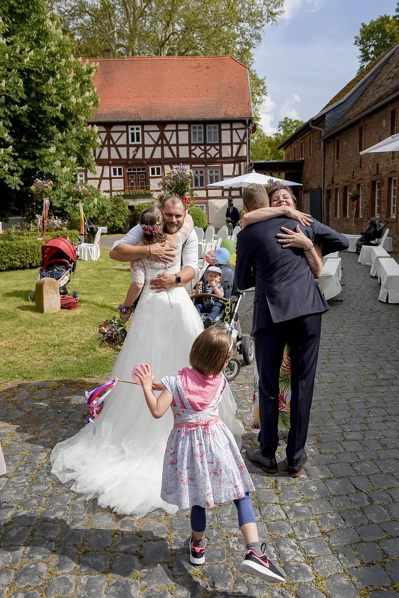 Hochzeitsfotografie auf Gut Hühnerhof