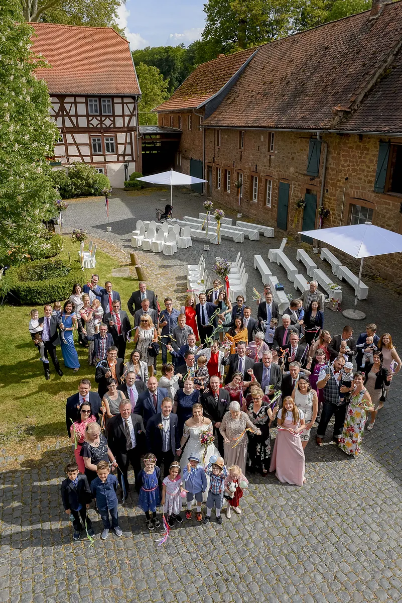 Hochzeitsfotografie auf Gut Hühnerhof
