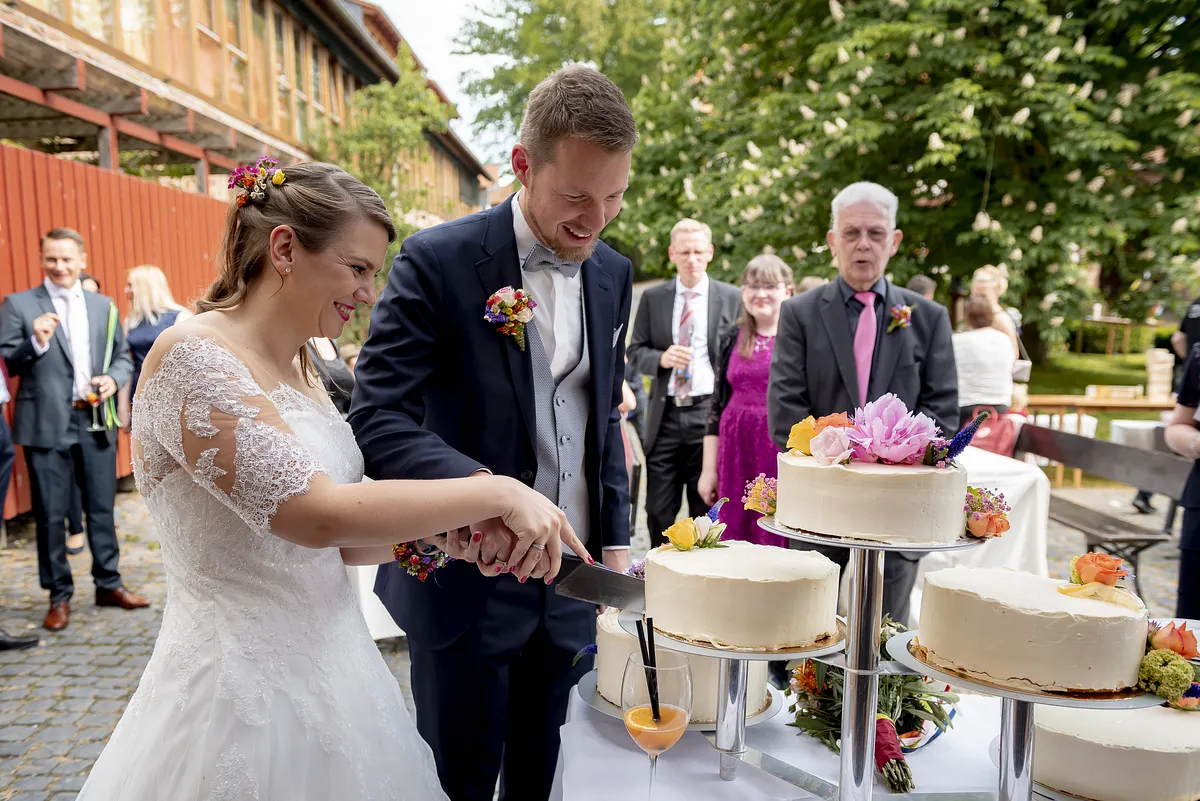 Hochzeitsfotografie auf Gut Hühnerhof