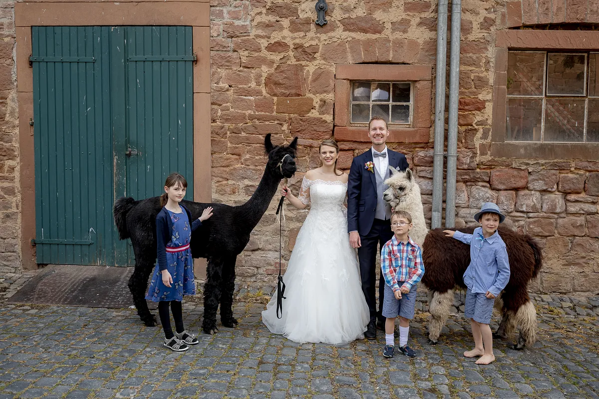 Hochzeitsfotografie auf Gut Hühnerhof