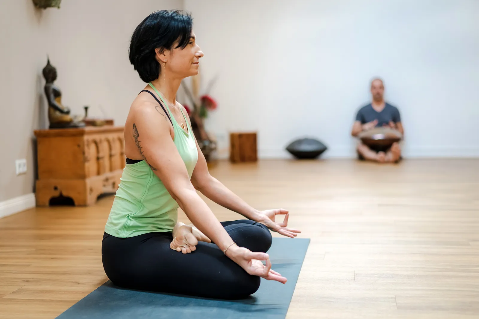Yoga Fotografie im Timo Wahl Yoga Studio