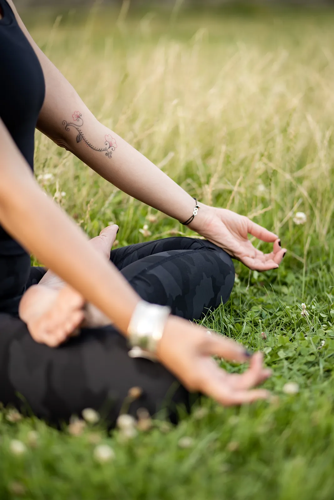 Urbanes Yoga Fotoshooting